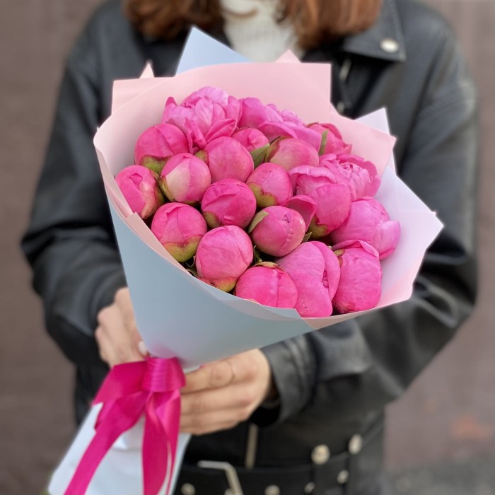 21 розовый пион Флеминг